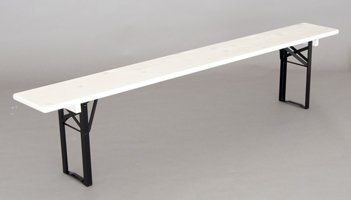 bench 220cm white 145