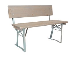 Bench set with backrest No.138