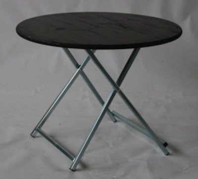 Bistro table 100 cm round at seat height 