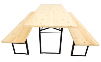 Brewery-set table frame standard