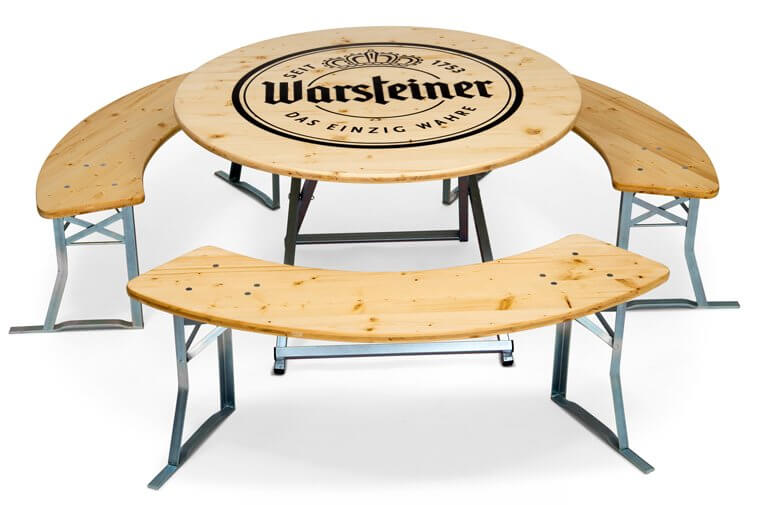 Marquee set Warsteiner with logo