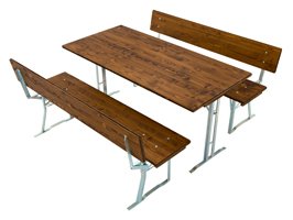 most comfortable pub set with T-shaped frame