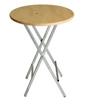 Standing table single-layer wooden top