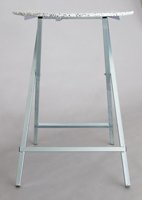standing table front view plastic
