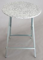 Standing table polyethylene coarse patterned