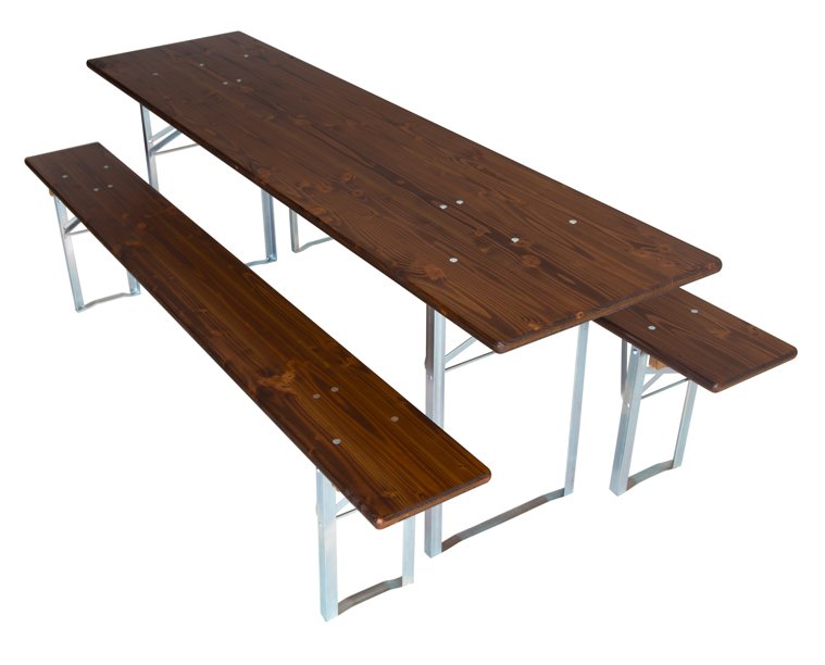 Tables & benches wood colour walnut model 190