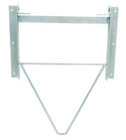 table frame wooden leg galvanized