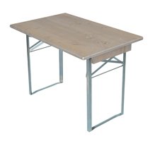 Table zinc plated foldable No.138